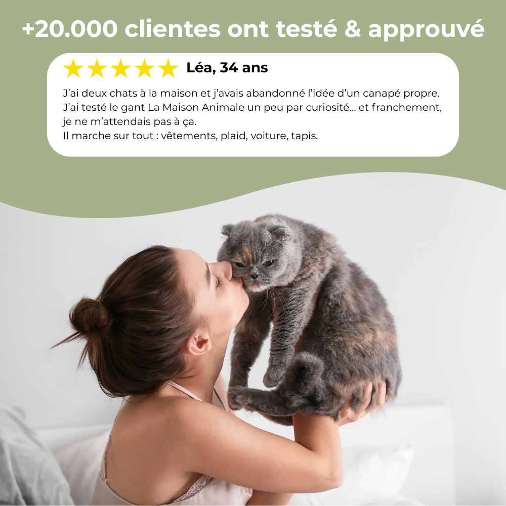 Gant Anti-Poils Réutilisable